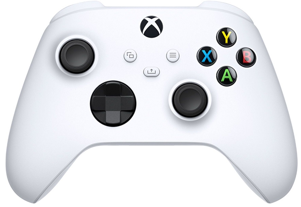 Controle Wireless Microsoft Xbox Series X/S - Robot White (QAS-00001)